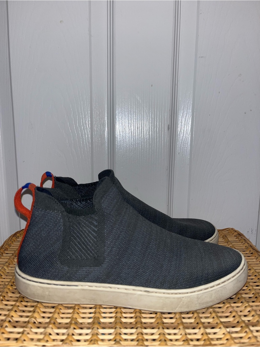 ROTHY’S The Chelsea boot sneaker in Fog Melange